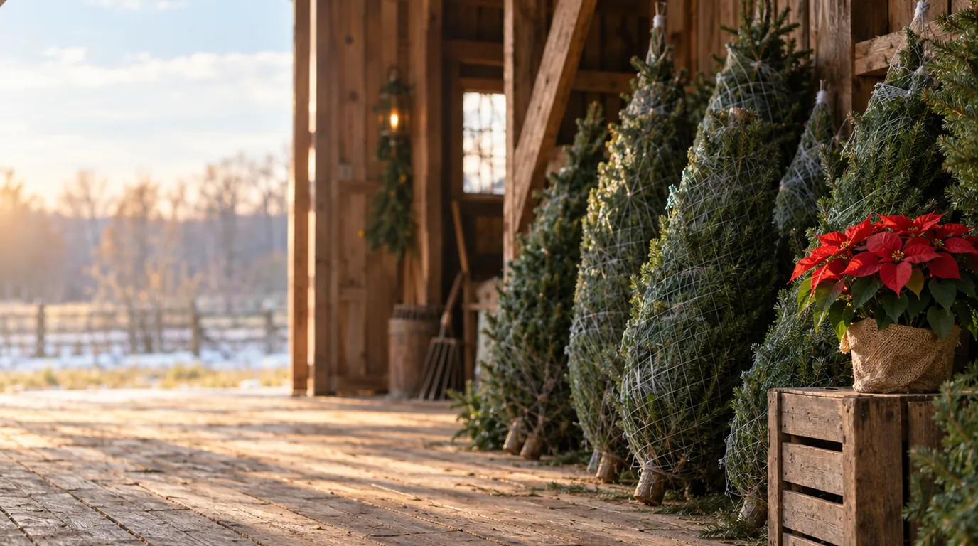 Pianificare la stagione di Natale in un garden center